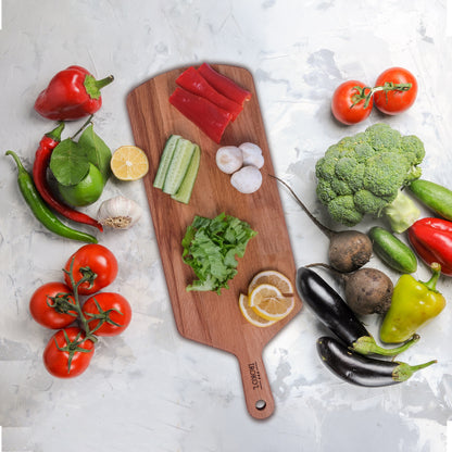 İROKO’L Kayın Ağacı Ahşap Kesme & Sunum Tahtası – 50x18 cm | Doğal, Dayanıklı, Gıdaya Uygun