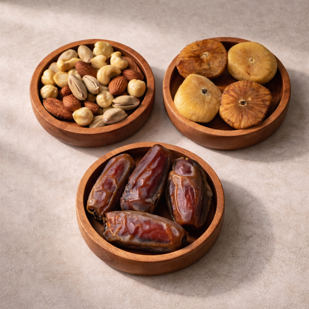 El Yapımı Ahşap Çerezlik – Minimal Sunum Tabağı