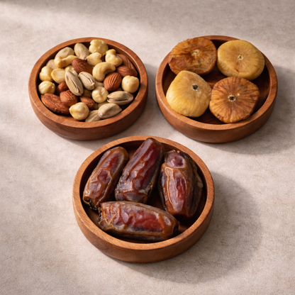 El Yapımı Ahşap Çerezlik – Minimal Sunum Tabağı